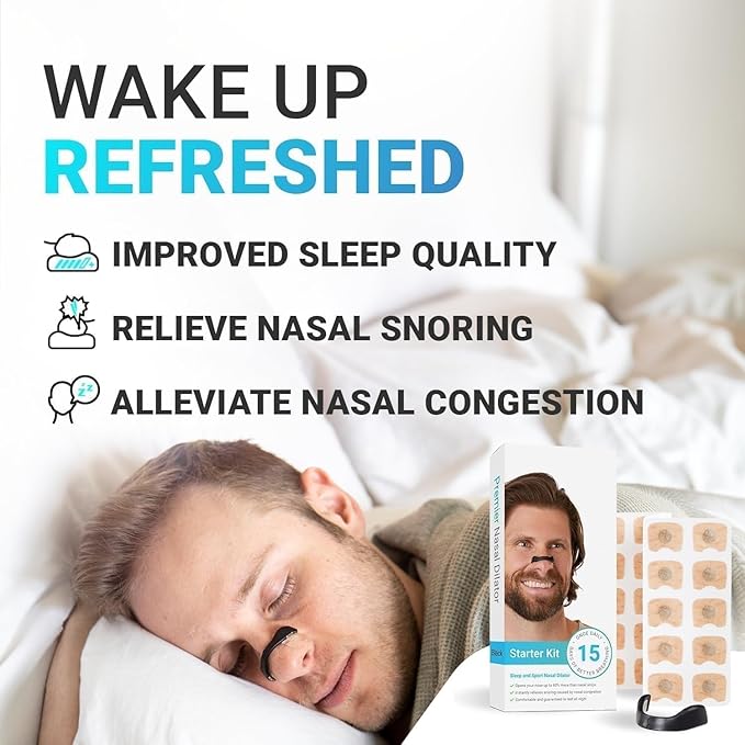 Nasal Strip Kit - Boost Oxygen Intake Reduce Snoring